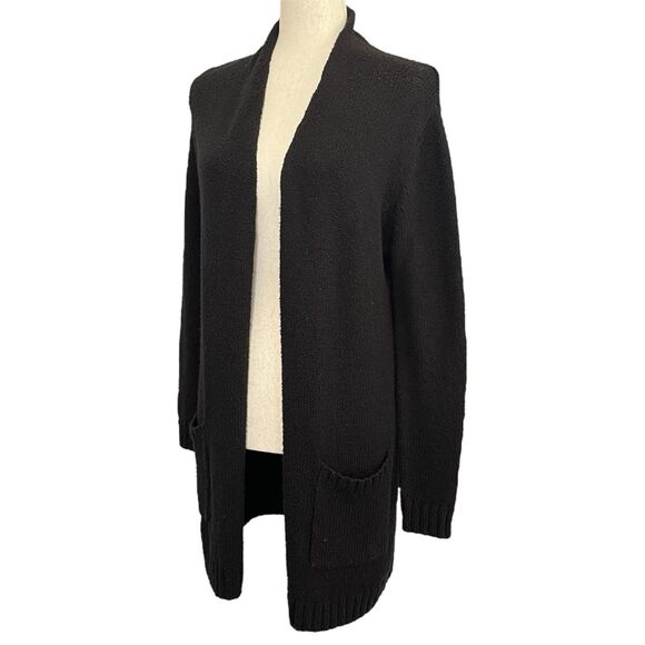 Velvet Graham Spencer Duster Cardigan Small Preppy Classy Laid Back Luxury Hygge - Picture 2 of 13